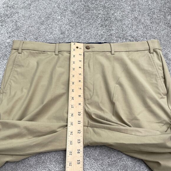 Lauren Ralph Lauren RLL Slacks Dress Pants Mens 40x32 Khaki Brown Straight Leg - Picture 9 of 12